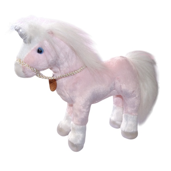 Breyer Unicorn Pink Horse Plush Stuff Animal 2019 Collection Magical Fantasy 10" - Picture 1 of 6